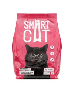 Сухой корм с ягненком для кошек 400 г Smart cat