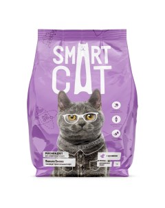 Сухой корм с кроликом для кошек 5 кг Smart cat