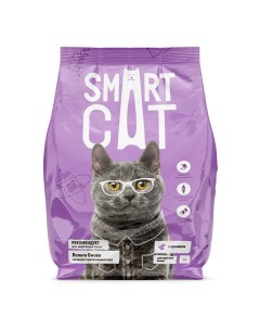 Сухой корм с кроликом для кошек 1 4 кг Smart cat