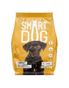 Сухой корм с курицей для собак крупных пород 12 кг Smart dog