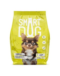 Сухой корм с курицей и рисом для собак 3 кг Smart dog