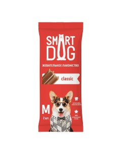 Лакомство с говядиной для собак мелких пород 36 г Smart dog
