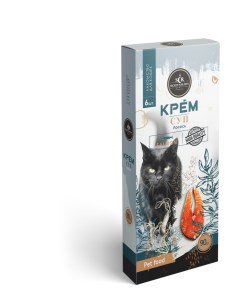 Лакомство для кошек Secret Крем суп из лосося 90г Secret for pets