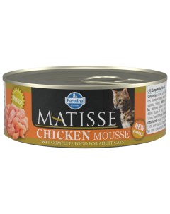 Консервы для кошек Matisse Mousse мусс с курицей 85г Farmina