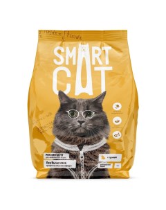 Сухой корм с курицей для кошек 5 кг Smart cat