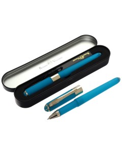 Ручка шариковая 0 5 мм Bruno Visconti MONACO стержень синий в металлическом футляре Nobrand