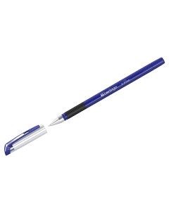 Ручка шариковая Berlingo xFine 0 3 синяя корпус синий грип 256289 цена за 1шт 12 шт Nobrand