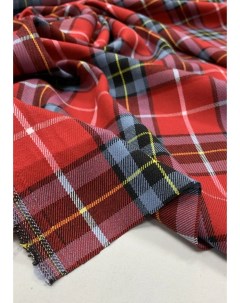 Ткань Поливискоза Шотландская костюмно рубашечная отрез 1x1 5 м Маги текс