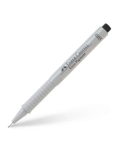 Ручка капиллярная Ecco Pigment черная 0 05мм 166099 Faber-castell