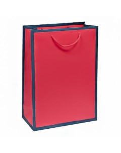 Пакет подарочный 11 5 х 36 х 26 см красный Принчипесса