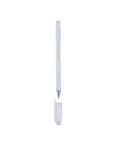 Ручка гелевая Hi Jell Pastel пастель 0 8 мм белая Crown