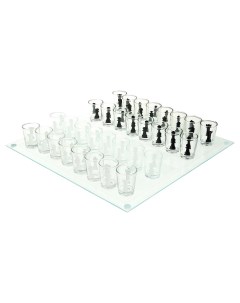 Игра Пьяные шахматы 32 рюмки поле 35х35 см Nobrand