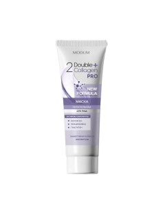 Double collagen pro маска для лица питательная 100г Modum