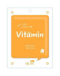 MJCARE Тканевая маска для лица с витамином С 22 Mijin