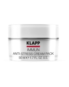 Крем маска Анти стресс IMMUN Anti Stress Cream Pack 50 0 Klapp cosmetics