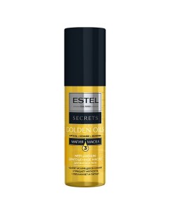 Масло для волос и тела мерцающее драгоценное Golden Oils Estel professional