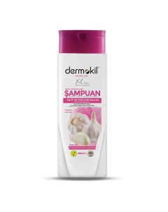 Шампунь для слабых и выпавших волос чесночный Natural Garlic Extract Shampoo Dermokil