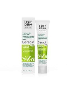 Крем гель для проблемной кожи корректирующий Seracin Duo Cream Gel For Problem Skin Librederm