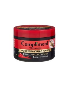Маска для волос разогревающая перец масло усьмы Naturalis 500 Compliment