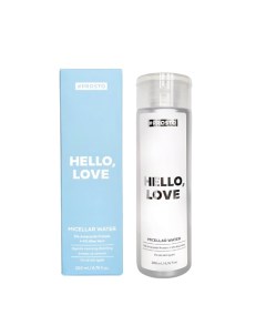 Мицеллярная вода HELLO LOVE для очищения кожи и снятия макияжа 200 0 Prosto cosmetics