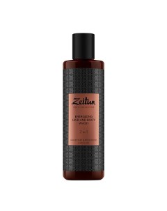 Гель для душа и шампунь 2 в 1 очищающий для мужчин Men s Collection Energizing Hair Body Wash Zeitun