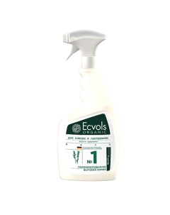 Жидкое средство для чистки сантехники и плитки с эфирными маслами Мята 1 750 Ecvols