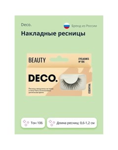 Накладные ресницы ESSENTIAL 106 1 0 Deco