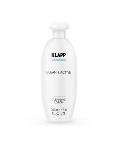Очищающее молочко CLEAN ACTIVE Cleansing Lotion 250 0 Klapp cosmetics
