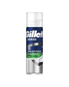 Пена для бритья для чувствительной кожи с алоэ Sensitive Gillette