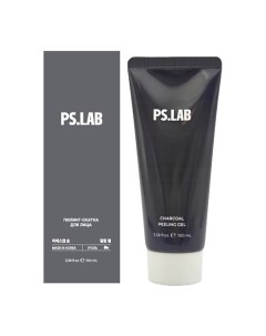 Пилинг скатка для лица с древесным углем Charcoal Peeling Gel Ps.lab