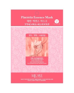 MJCARE Тканевая маска для лица с экстрактом плаценты 23 Mijin
