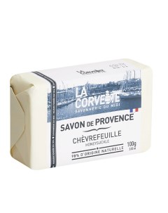 Мыло туалетное прованское для тела Жимолость Savon de Provence Honeysuckle La corvette
