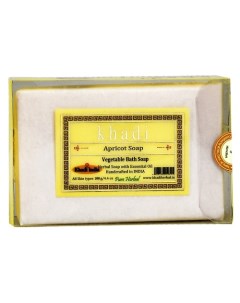 Натуральное растительное мыло Абрикос 100 Khadi