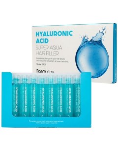 Филлер для волос с гиалуроновой кислотой Hyaluronic Acid Super Aqua Hair Filler Farmstay