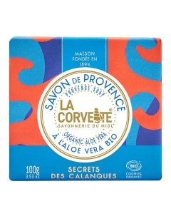 Мыло органическое Секреты Каланок Organic Aloe Vera Provence Soap La corvette