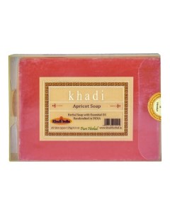 Натуральное очищающее мыло Абрикос 125 Khadi