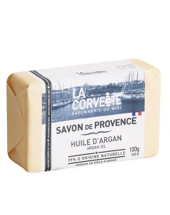 Мыло туалетное прованское для тела Масло арганы Savon de Provence Argan Oil La corvette
