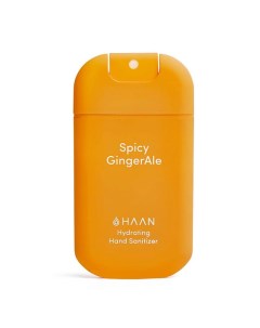 Очищающий и увлажняющий спрей для рук Пряный Имбирный Эль Hand Sanitizer Spicy Ginger Ale Haan