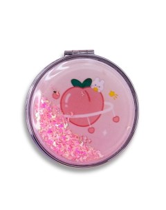 Зеркало складное Fuit peach pink с увеличением Ilikegift
