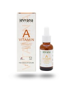 Сыворотка для лица и области вокруг глаз разглаживающая Vitamin А Levrana