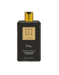 Гель для душа Men Black Amber Vetiver Perfumed Shower Gel Dexclusive