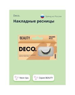 Накладные ресницы BEAUTY 512 neon tips 1 0 Deco