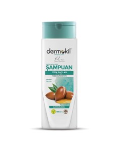 Шампунь с арганом для всех волос Natural Argan Extract Shampoo Dermokil