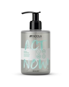 Очищающий шампунь Act Now Purify Shampoo Indola
