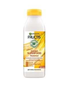 Бальзам ополаскиватель для очень сухих волос Банан Superfood Питание Fructis Garnier