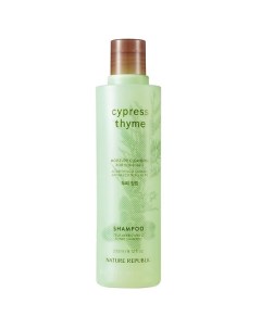 Шампунь для волос на травах c ароматом кипариса и тимьяна Cypress Thyme Nature republic