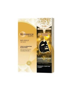 Омолаживающая маска для лица для сияния и гладкости кожи с Золотом 100 0 Bio essence