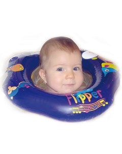 Надувной круг на шею для купания малышей с музыкой Roxy kids