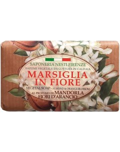 Мыло Marsiglia In Fiore Almond Orange Blossom Nesti dante