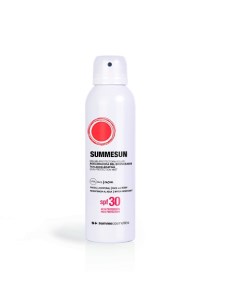 Солнцезащитный спрей для кожи лица и тела Акселератор загара SPF30 200 S+ summecosmetics